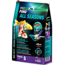 JBL ProPond All Seasons S - храна за езерни риби 5.8кг.